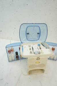 Nail Care Station includes accessories