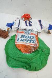 Blow up Bud Light Football Player