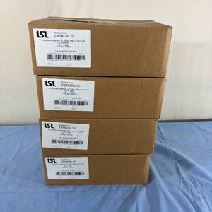 4 Cases (48 each per case) NEW LSL ERISKDBLYS Double Thread Latex Free Economy At Risk Slippers - Size Small Yellow