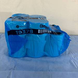 NEW Georgia-Pacific GP Pro 19378 4.0 x 3.8 2-Ply Compact Coreless High-Capacity Toilet Paper - White - Package Open - A Couple Rolls Missing