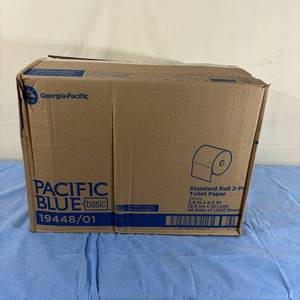 1 Case (48case) NEW Georgia Pacific GP Pro 1944801 3.9 x 4 2-Ply Pacific Blue Basic Standard Roll Toilet Paper&nbsp