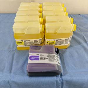 Lot of NEW Ecolab 6100792 and 6102290 Multi-Surface Multi-Purpose Solution Disinfectant Cleaner