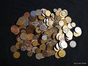 2-12 Pound Bag of Foreign Coins
