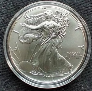 2018 U.S. 1 oz Silver Eagle