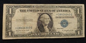 1935 Silver Certificate $1 Star Note