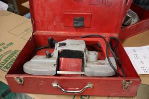 lot 555 image: Milwaukee Heavy Duty Deep Cut Bandsaw 6230 with Metal Case
