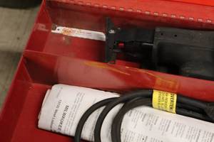lot 564 image: Milwaukee Sawzall Reciprocating Saw with Metal Case