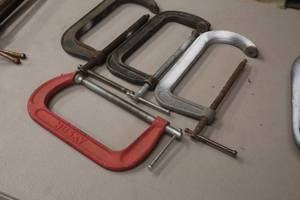 lot 626 image: Lot of (4) C-Clamps 8-grip
