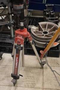 lot 653 image: Hilti PA 920 Adjustable Survey Tripod