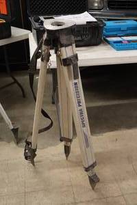lot 658 image: Spectra Precision Adjustable Survey Tripod