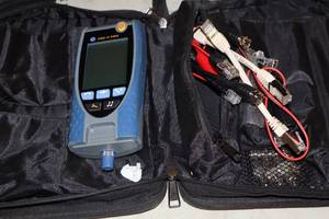 lot 670 image: Ideal VDV II Pro Cable Tester with Case, Cables and Accessories