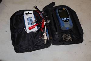 lot 672 image: Ideal VDV II Pro Cable Tester with Case, Cables, Coax Remote Unit