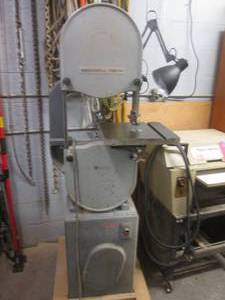 RockwellDelta bandsaw on rolling base