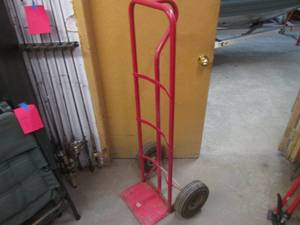 Heavy duty metal hand truck moving dolly