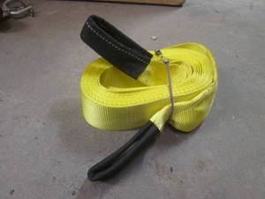 Heavy duty long 3 tow strap...