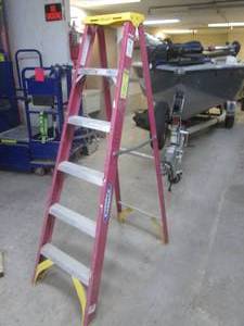Werner fiberglass 6ft ladder...
