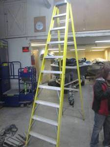Keller 10ft fiberglass step ladder...