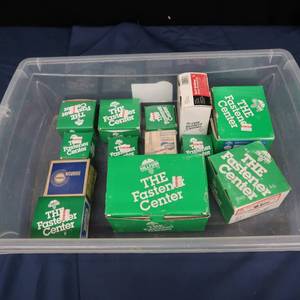 lot 68 image: NEW FLAT PHILLIPS SCREWS, WOOD SCREWS, SHEET METAL SCREWS, AND MORE