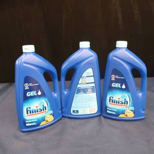 lot 79 image: 3 FINISH ORANGE SCENT DISH SOAP