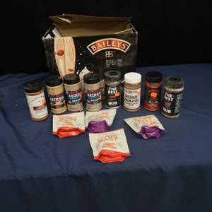 lot 111 image: SEASONINGS, RUBS, AND WING DUST