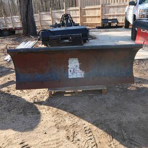 lot 1A image: ASV SNOW WOLF PLOW ATTACHMENT