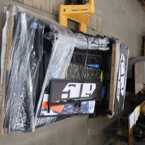 lot 125 image: 4 BRAND NEW DISPLAY RACKSNEED ASSEMBLY