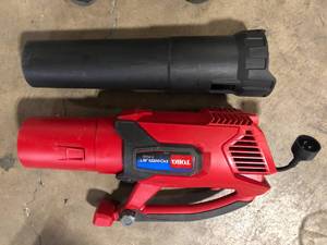 Toro PowerJet F700 140 MPH 725 CFM 12 Amp Electric Handheld Leaf Blower  Customer Returns See Pictures