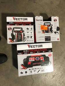 Lot of Assorted Portable Power Stations Various Models and Conditions Customer Returns See Pictures