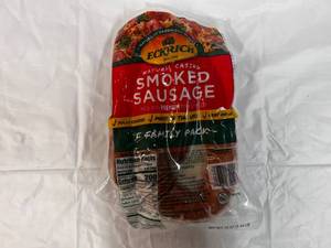 G. Eckrich Smoked Sausage-2.44lb Family Pack