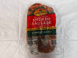 G. Eckrich Smoked Sausage-2.44lb Family Pack