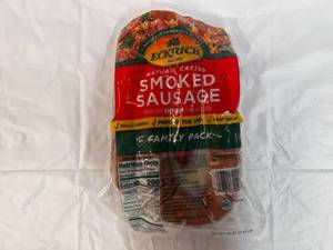 G. Eckrich Smoked Sausage-2.44lb Family Pack