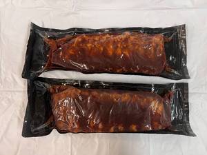 A. 2x2.20lbs St. Louis Style BBQ Pork Ribs