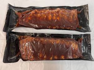 A. 2x2.20lbs St. Louis Style BBQ Pork Ribs