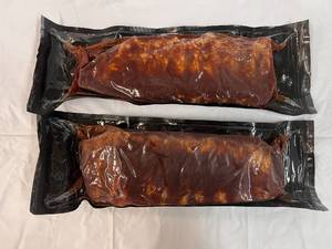 A. 2x2.20lbs St. Louis Style BBQ Pork Ribs