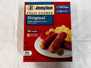 36 Count Package Jimmy Dean Sausage Links