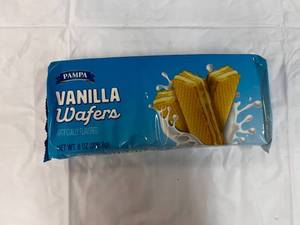 12x 8oz Pampa Sugar Wafers-Vanilla