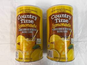 2x 5.25lb Country Time Lemonade