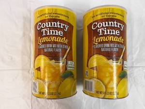 2x 5.25lb Country Time Lemonade