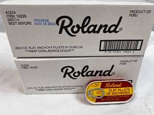 2x 25 Flats Anchoy Fillets