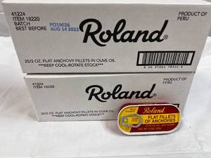 2x 25 Flats Anchoy Fillets