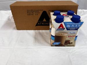 3x 4pack 11oz Atkins Protein Shake Milk Chocolate Delight