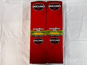 2x 12ct Box Jack Links Beef Stick & Cheese-Jalapeno