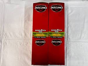2x 12ct Box Jack Links Beef Stick & Cheese-Jalapeno