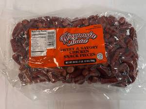 28oz Bag Wisconsin Maid Sweet & Savory Chhicken Snack Pieces