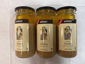3x 1lb Jars Tahini 2025