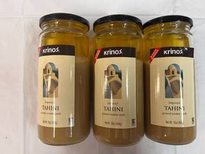 3x 1lb Jars Tahini 2025