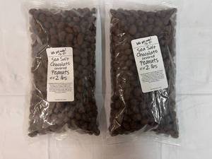 2x 2lb Bags Sea Salt Chocolate Covered Peanuts