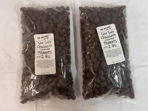 2x 2lb Bags Sea Salt Chocolate Covered Peanuts