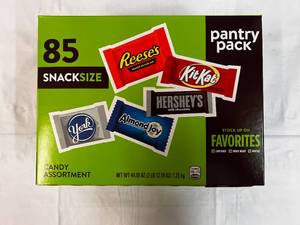 85ct Hersey Variety Snack Size Pantry Pack
