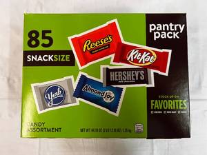 85ct Hersey Variety Snack Size Pantry Pack